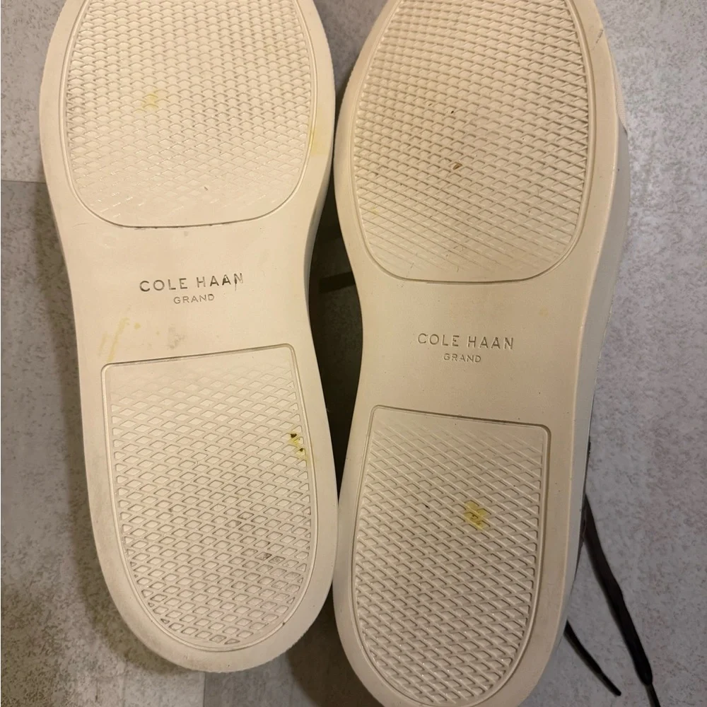 Cole Haan Men's Tan Leather Oxfords